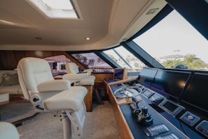 Viking 80 Enclosed Bridge Yacht For Sale