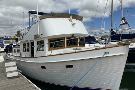 Monk Custom 38 Trawler Yacht For Sale