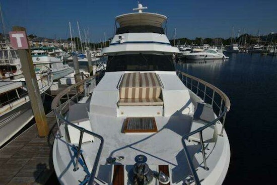 Hatteras 80 Cockpit Motoryacht Yacht For Sale