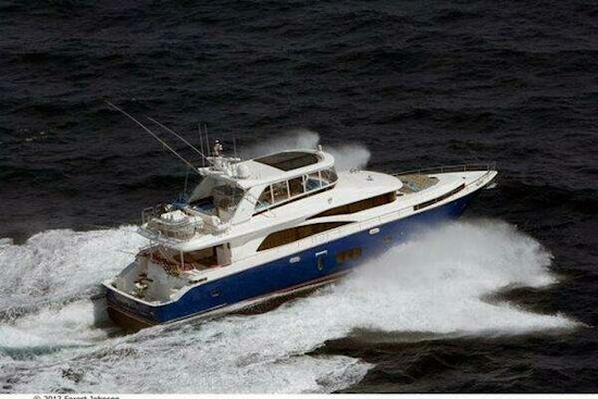 Johnson Flybridge w/Fishing Cockpit Yacht For Sale