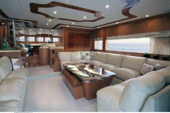 Johnson Flybridge w/Fishing Cockpit Yacht For Sale