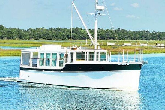 Custom Treworgy Trawler Yacht For Sale
