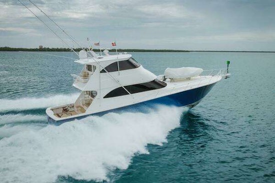 Viking 60 Enclosed Bridge Yacht For Sale