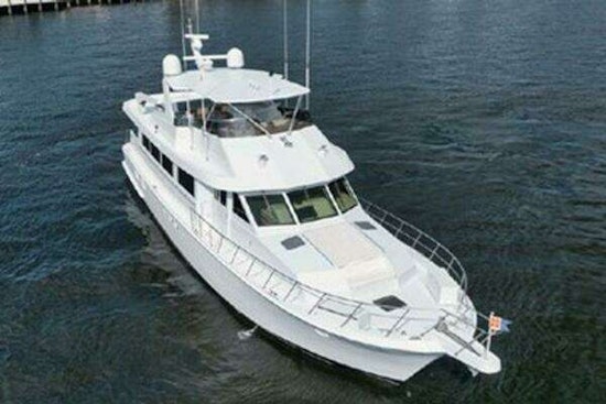 Hatteras 74 Cockpit Motor Yacht Yacht For Sale