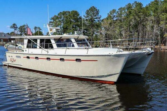 Maine Cat 47 Power Cat Yacht For Sale