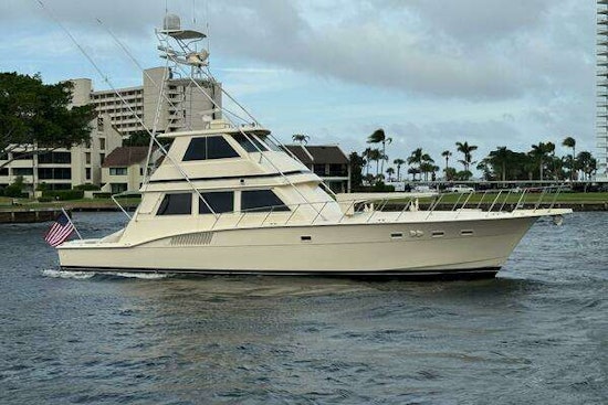 Hatteras Enclosed Bridge Yacht For Sale