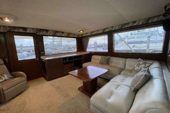 Hatteras Enclosed Bridge Yacht For Sale