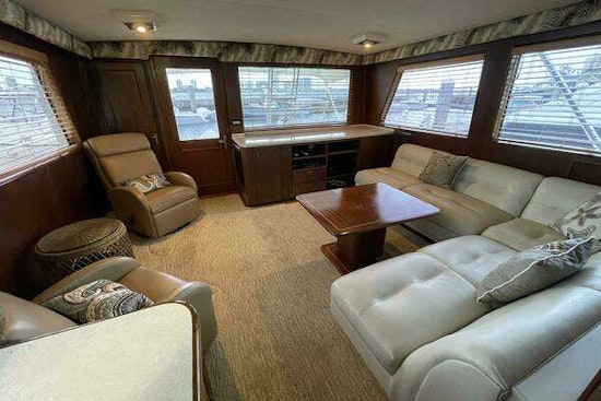 Hatteras Enclosed Bridge Yacht For Sale