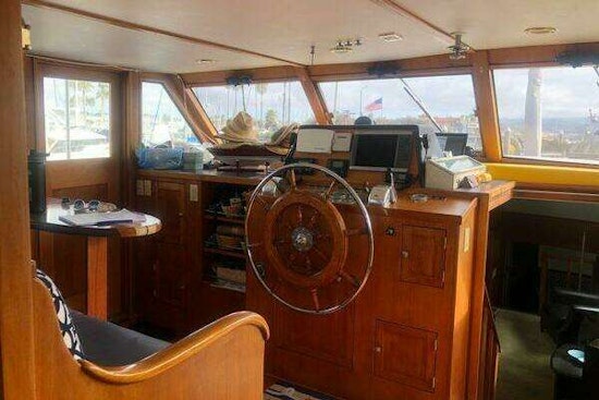 Burger Flush Deck Yacht For Sale