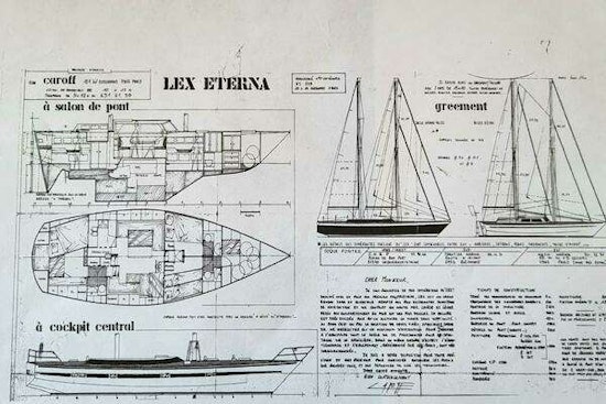 Custom Gilbert Caroff Lex Eterna 47 Yacht For Sale