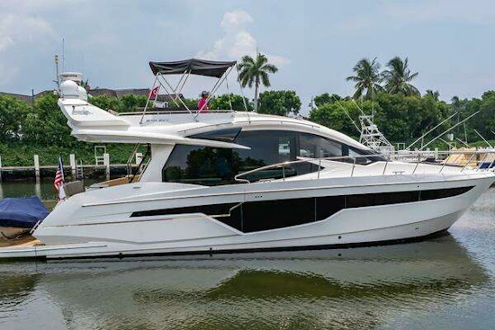 Galeon 510 Skybridge Yacht For Sale