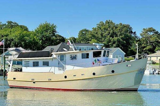 Custom Holland Marine 50 Custom Trawler Yacht For Sale
