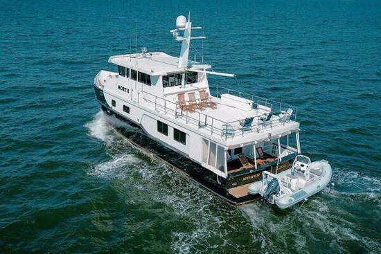 Trawler Custom Aluminum Yacht For Sale