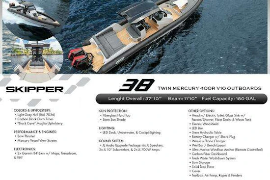 Skipper grey Yacht For Sale
