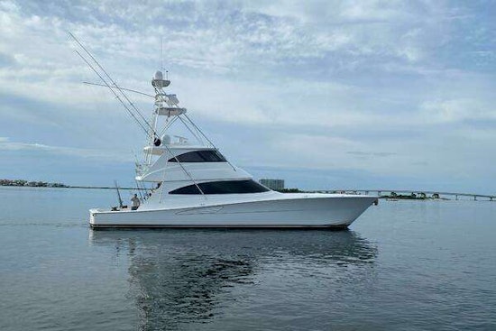 Viking 72 Enclosed Bridge Yacht For Sale