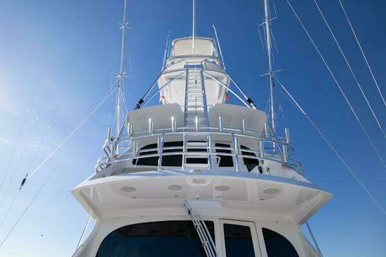 Viking 72 Enclosed Bridge Yacht For Sale
