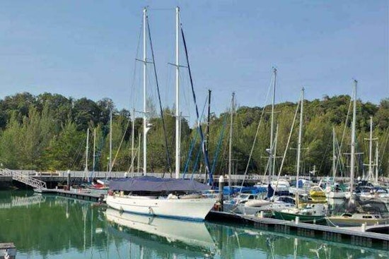 Custom Peter Cole 64ft Motor Sailer Yacht For Sale