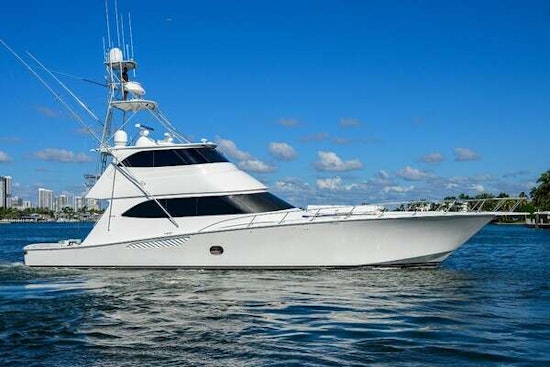 Viking Enclosed Bridge Yacht For Sale