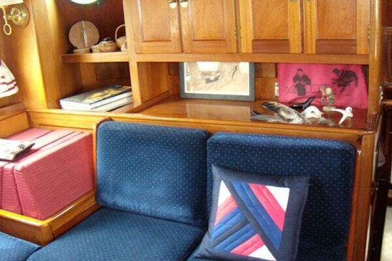 Custom Thackwray Pilothouse Motorsailer Yacht For Sale