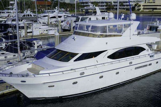 Hargrave Custom 68 open Flybridge Yacht For Sale