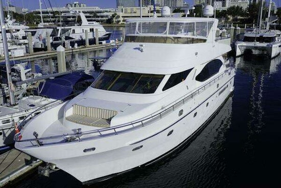 Hargrave Custom 68 open Flybridge Yacht For Sale