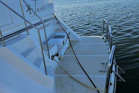 Johnson Flybridge Yacht For Sale
