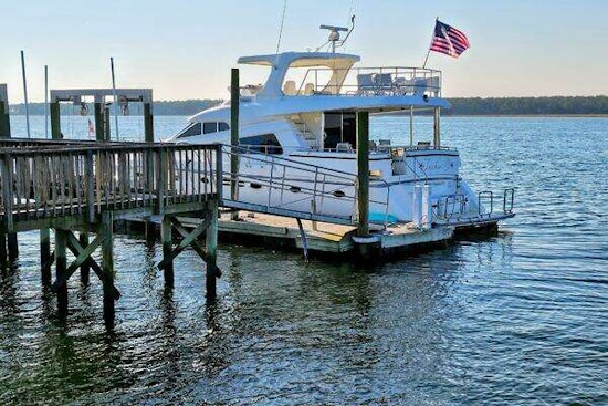 Johnson Flybridge Yacht For Sale