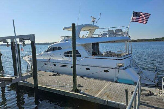 Johnson Flybridge Yacht For Sale