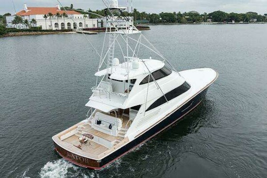 Viking 92 Enclosed Bridge Yacht For Sale