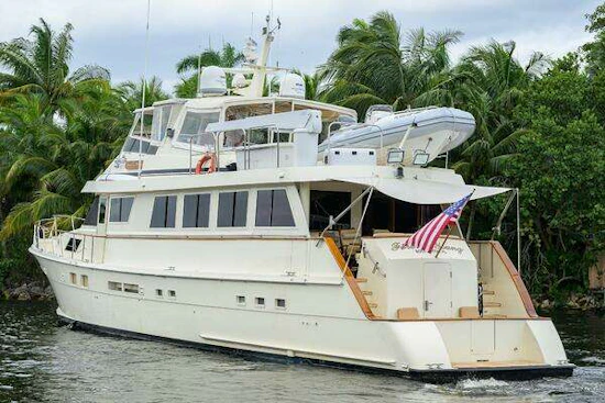 Hatteras 78 Cockpit Motor Yacht Yacht For Sale