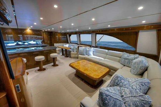 Viking 76 Enclosed Bridge Yacht For Sale