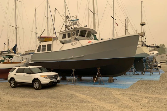 Custom Steel Trawler 43 Yacht For Sale
