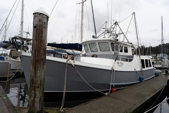 Custom Steel Trawler 43 Yacht For Sale