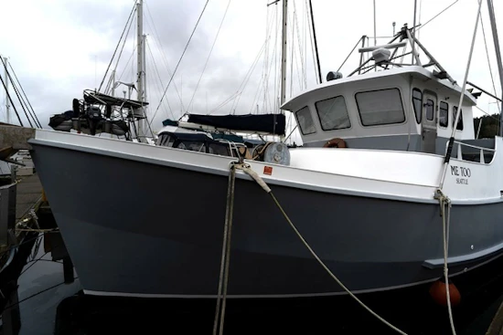 Custom Steel Trawler 43 Yacht For Sale