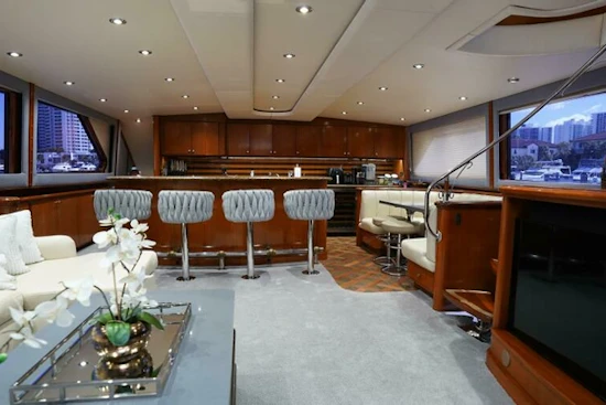 Sea Force IX Enclosed Flybridge Yacht For Sale