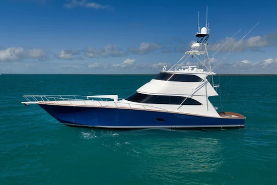 Viking Enclosed Bridge Yacht For Sale