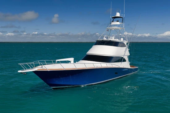 Viking Enclosed Bridge Yacht For Sale