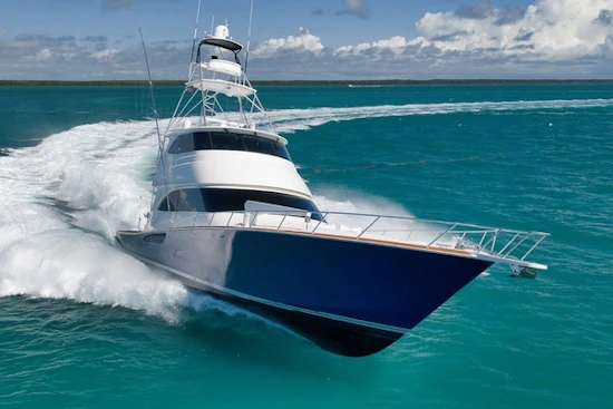 Viking Enclosed Bridge Yacht For Sale