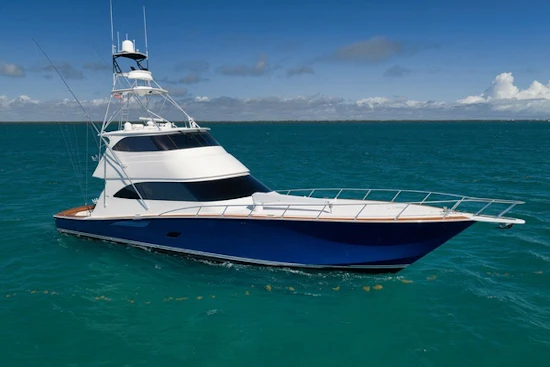 Viking Enclosed Bridge Yacht For Sale
