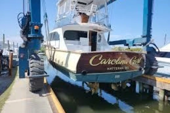 Custom Carolina Jarrett Bay Yacht For Sale