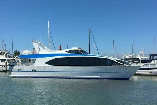 Custom High Speed 70pax COI Passenger Yacht For Sale