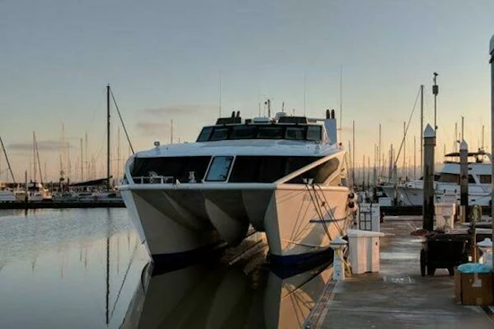 Custom High Speed 70pax COI Passenger Yacht For Sale