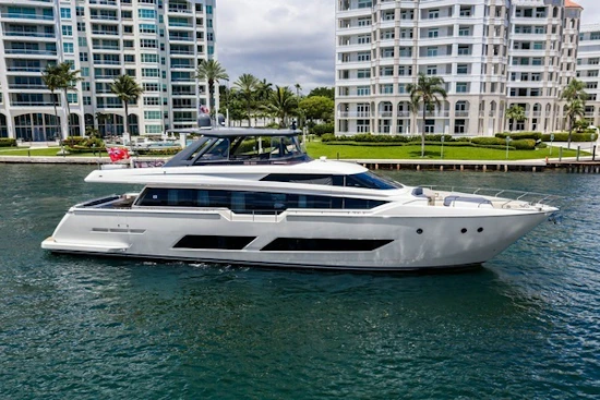 Ferretti Yachts 850 Motoryacht Yacht For Sale