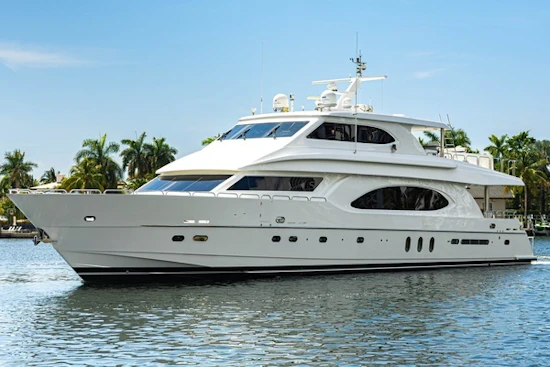 Hargrave Enclosed Skylounge Yacht For Sale