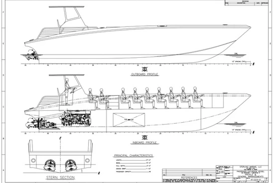 Custom 50 x 15 49 PAX Yacht For Sale
