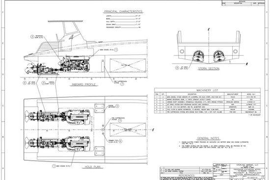 Custom 50 x 15 49 PAX Yacht For Sale