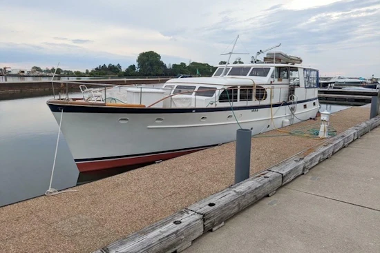 Burger Pilothouse Yacht For Sale