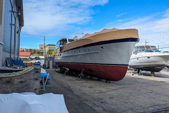 Burger Pilothouse Yacht For Sale