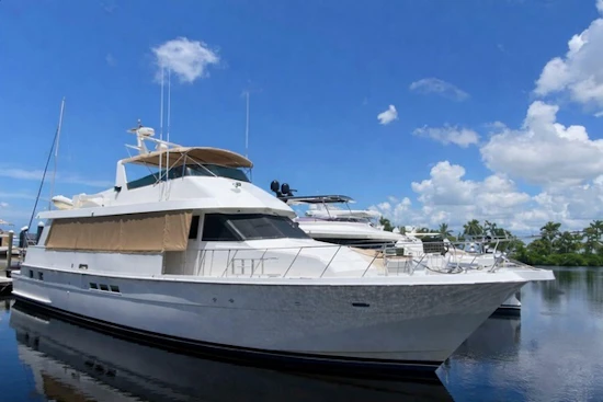 Hatteras 70 Cockpit Motor Yacht Yacht For Sale