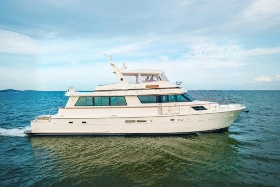 Hatteras 74 Cockpit Motor Yacht Yacht For Sale